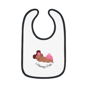 17007437944901746481_2048.jpeg Baby Contrast Trim Jersey Bib