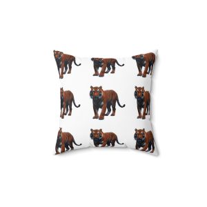 Copy of Wild Tiger Print Decorative Pillow | Bold Animal Accent Cushion for Home Decor